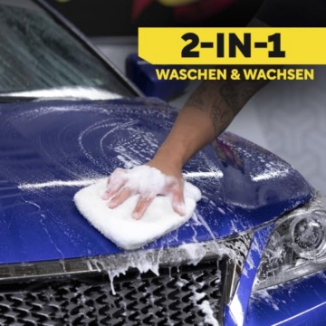 Meguiar’s Hybrid Ceramic Wash & Wax Autoshampoo 1420ml | Reinigt Sanft, Steigert Glanz und Glätte mit Hybrid-Keramik Wasserabperleffekt - G264848EU - 5
