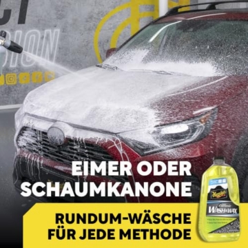 Meguiar’s Hybrid Ceramic Wash & Wax Autoshampoo 1420ml | Reinigt Sanft, Steigert Glanz und Glätte mit Hybrid-Keramik Wasserabperleffekt - G264848EU - 6