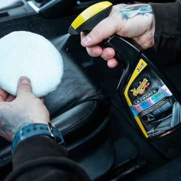 Meguiar's Lederpflege Auto - Leder Reinigung, Schutz & Glanz - Autositz Reiniger - Ultimate Leather Detailer G201316EU, 473ml - 8
