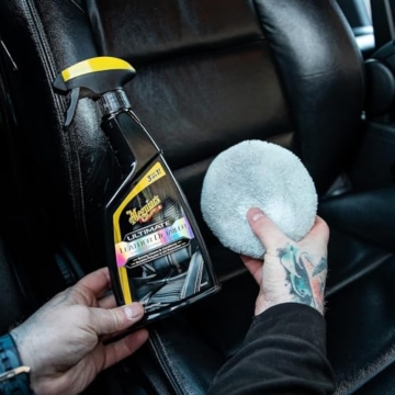 Meguiar's Lederpflege Auto - Leder Reinigung, Schutz & Glanz - Autositz Reiniger - Ultimate Leather Detailer G201316EU, 473ml - 10