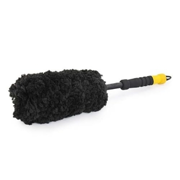 Meguiar's Supreme Wheel Brush Medium - Felgenbürste - Sichere Felgenreinigung, Dichter Mikrofaserflor, Abgewinkelter Schaft, X1902EU - 4