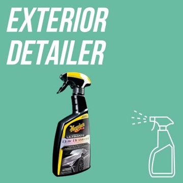 Meguiar's Ultimate Quik Detailer - Schnellreiniger, Polymertechnologie, Entfernt sicher und schnell Staub und Oberflächenverschmutzungen, 709ml, G201024EU - 2