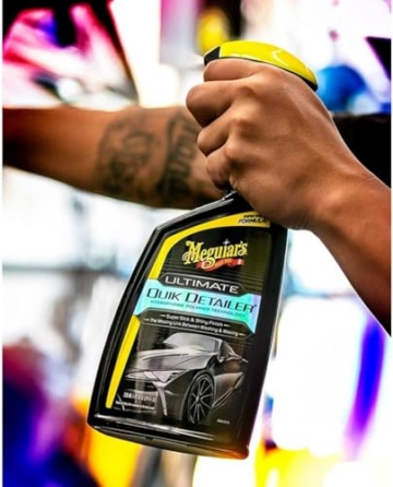 Meguiar's Ultimate Quik Detailer - Schnellreiniger, Polymertechnologie, Entfernt sicher und schnell Staub und Oberflächenverschmutzungen, 709ml, G201024EU - 3