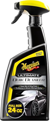 Meguiar's Ultimate Quik Detailer - Schnellreiniger, Polymertechnologie, Entfernt sicher und schnell Staub und Oberflächenverschmutzungen, 709ml, G201024EU - 1