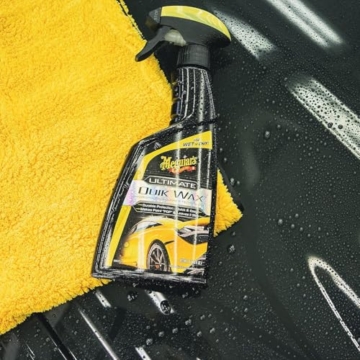 Meguiar's Ultimate Quik Spray Wax® Sprühwachs - Autopflege - Autowachs mit Abperleffekt - einfache Handanwendung - Glatte Schutzschicht für mehr Glanz- 473ml, G200916EU - 10