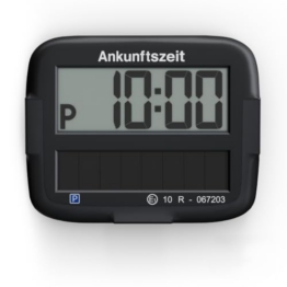 Needit Park Micro Solar I Elektronische Parkscheibe I Solarbetrieben | Null Batteriewechsel I Einzige elektronische Parkscheibe mit wiederaufladbarem Akku - 1