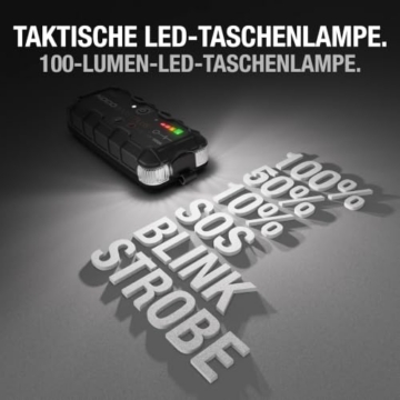 NOCO Boost GB40 1000A Starthilfe Powerbank bis 6,0L Benzin & 3,0L Diesel | UltraSafe-Technologie: funkenfrei & Verpolungsschutz – für 12V-Kfz: Pkw, Motorrad, SUV, Boot, Transporter, Wohnmobil u.v.m. - 5