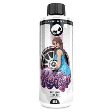 Nuke Guys Auto Reifengel 500ml Reifenpflege - pflegt und schützt den Gummi der Reifen - für intensives Schwarz - neuwertige Optik und langanhaltender Glanz - 1