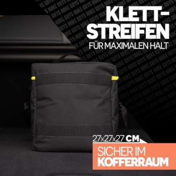 Nuke Guys Detailing Bag Small | Praktische Tasche für den Kofferraum mit Klett für optimale Fixierung | Organizer zur Aufbewahrung von Autopflege Produkten | Auto Kofferraumtasche - 3
