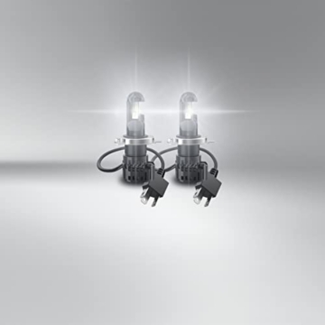 Osram NIGHT Breaker H4-LED; bis zu 230 Prozent mehr Helligkeit, legales Abblend- und Fernlicht mit Straßenzulassung in Deutschland und Österreich, Schwarz - 3