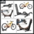 RTR BIKES Brutus Fahrradständer Boden – Profi Hinterradständer für E-Bike & MTB bis 30kg – Massiver Stahl Standfuß – Passend für 26-29 Zoll & Reifenbreite bis 2,8