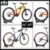 RTR BIKES Brutus Fahrradständer Boden – Profi Hinterradständer für E-Bike & MTB bis 30kg – Massiver Stahl Standfuß – Passend für 26-29 Zoll & Reifenbreite bis 2,8