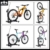 RTR BIKES Brutus Up Pro Fahrbarer Fahrradständer Vertikal – Mobile E-Bike Ladestation auf Rollen – Bis 30kg – Mit Ladegeräthalterung – Für 24-29 Zoll & 3,5