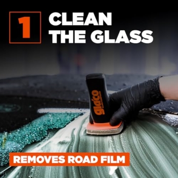 SOFT99 Ultra Glaco Scheibenversiegelung & Glaco Glass Compound Glasreiniger | Glass Compound mit Filzapplikator zur Glasvorbereitung – alte Rückstände entfernen und für Ultra Glaco vorbereiten - 2