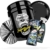 SONAX Auto Felgenreinigung Bundle | Auto Reinigungsset - Wascheimer Felgenbeast mit Deckel + Grit Guard Eimereinsatz | 2X Felgenbeast Felgenreiniger 1 Liter - 1