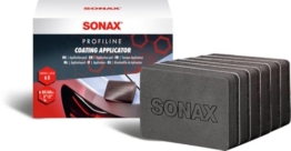 SONAX PROFILINE Coating Applicator (6 Stück) Applikationspads | Applikationspads mit spezieller Vliesoberfläche zum Auftragen aller SONAX Coatings - 1