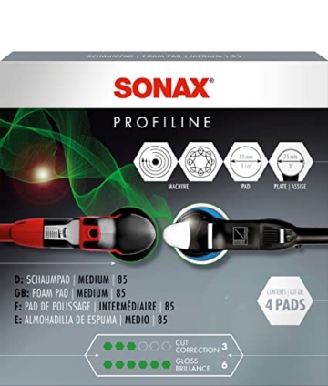 SONAX SchaumPad medium 85 (4 Stück) - 2